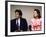 John F. Kennedy Jr. and Mother, Former First Lady Jackie Kennedy Onassis-null-Framed Premium Photographic Print