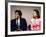 John F. Kennedy Jr. and Mother, Former First Lady Jackie Kennedy Onassis-null-Framed Premium Photographic Print