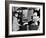 John F Kennedy Jr Shake Hands with Mickey Mouse During Visit to New York World's Fair, Apr 24, 1965-null-Framed Photo