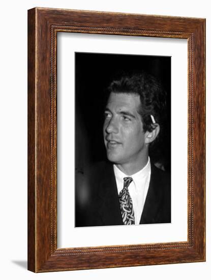 John F. Kennedy Jr.-null-Framed Art Print