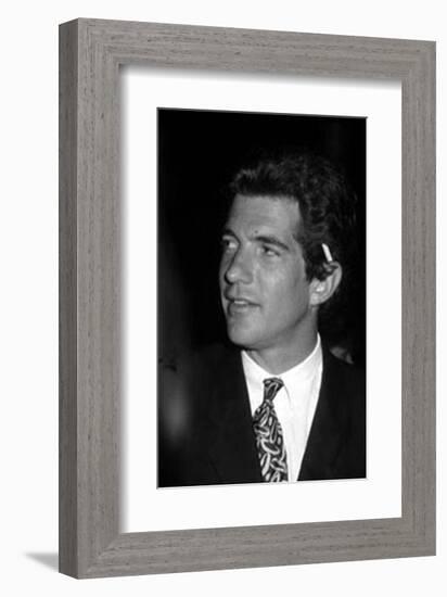 John F. Kennedy Jr.-null-Framed Art Print