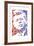 John F Kennedy-Cristian Mielu-Framed Art Print