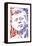 John F Kennedy-Cristian Mielu-Framed Stretched Canvas