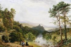 A View of the Wye River, South Wales-John F. Tennant-Giclee Print