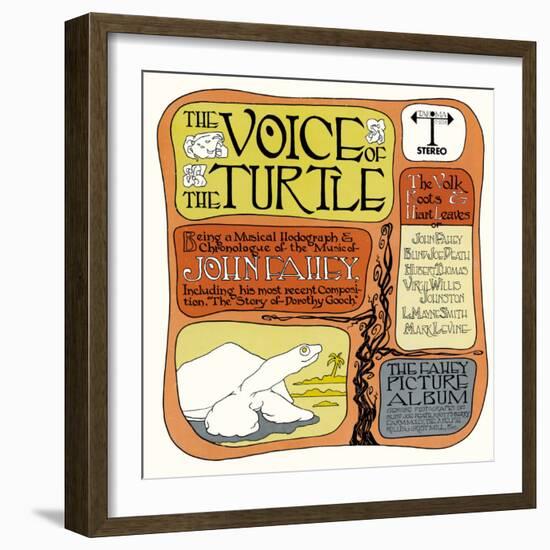 John Fahey - The Voice of the Turtle-null-Framed Art Print