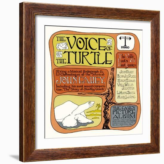 John Fahey - The Voice of the Turtle-null-Framed Art Print