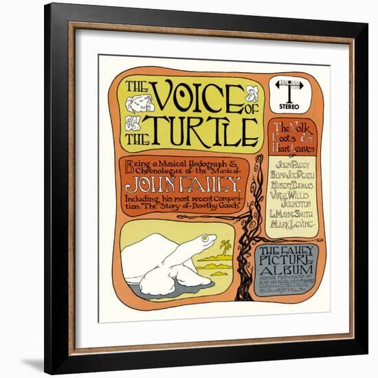 John Fahey - The Voice of the Turtle-null-Framed Art Print