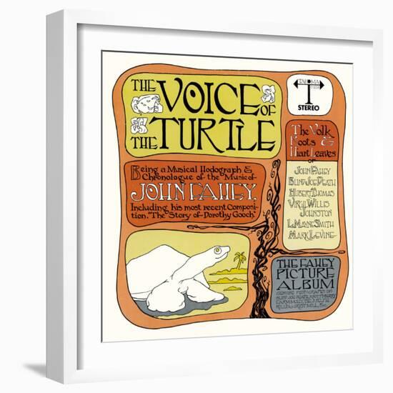 John Fahey - The Voice of the Turtle-null-Framed Art Print