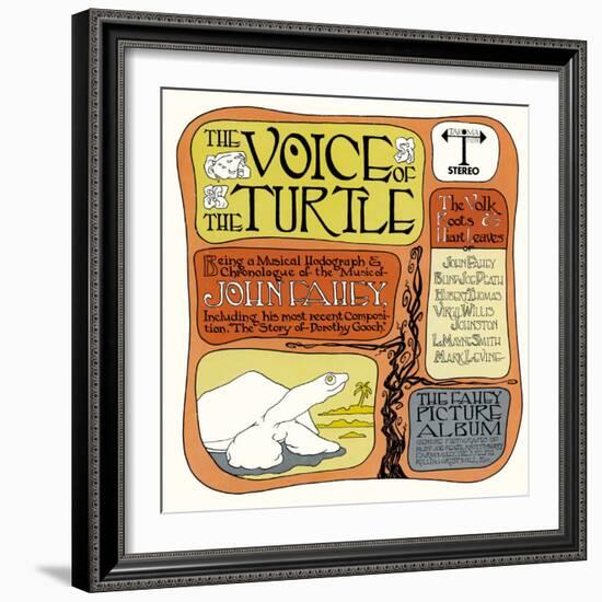 John Fahey - The Voice of the Turtle-null-Framed Art Print