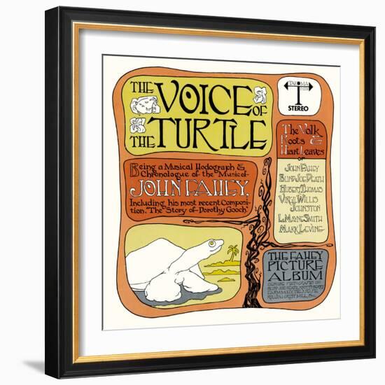 John Fahey - The Voice of the Turtle-null-Framed Art Print