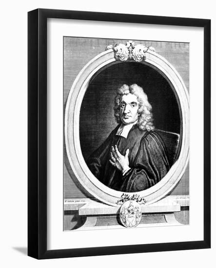 John Flamsteed, English Astronomer and Clergyman, 1712-George Vertue-Framed Giclee Print