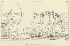The Fight for the Body of Partoclus-John Flaxman-Giclee Print