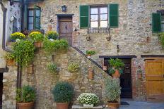 Italy, Tuscany, Courtyard-John Ford-Photographic Print