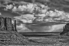 USA, Arizona, Monument Valley Approaching Storm-John Ford-Photographic Print