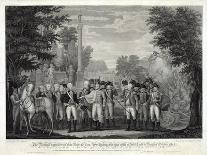 The British Surrendering their Arms to General Washington after the Defeat at York Town in Virginia-John Francis Renault-Mounted Giclee Print