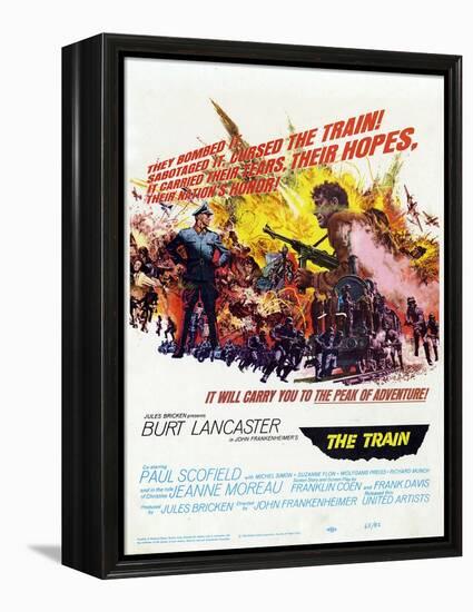 John Frankenheimer's the Train, 1964, "The Train" Directed by John Frankenheimer-null-Framed Premier Image Canvas