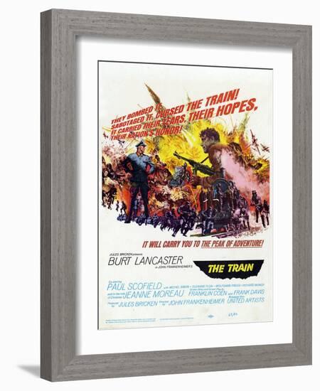 John Frankenheimer's the Train, 1964, "The Train" Directed by John Frankenheimer-null-Framed Giclee Print