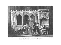 Leonard Preventing the Earl of Rochester's Marriage with Amabel in the Choir of Saint Paul's-John Franklin-Mounted Giclee Print