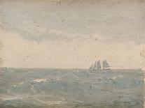 Seascape, C.1900 (Oil on Canvas)-John Fraser-Mounted Giclee Print