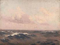 Seascape, C.1900 (Oil on Canvas)-John Fraser-Framed Giclee Print