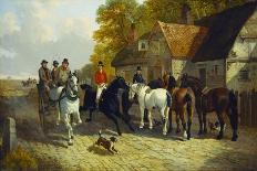 Going to Barnet Fair-John Frederick Herring II-Giclee Print