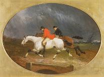 The Return from the Hunt in the Rain-John Frederick Herring Jnr-Giclee Print
