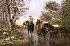 Homeward Bound-John Frederick Herring Jr.-Framed Premier Image Canvas