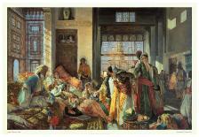 The Reception, 1873 (Oil on Panel)-John Frederick Lewis-Giclee Print