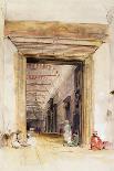 Door of the Hall of Ambassadors, from 'Sketches and Drawings of the Alhambra', engraved by William-John Frederick Lewis-Giclee Print