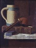Mug, Pipe and Book-John Frederick Peto-Giclee Print