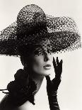 Tania Mallet in a Madame Paulette Stiffened Net Picture Hat, 1963-John French-Giclee Print