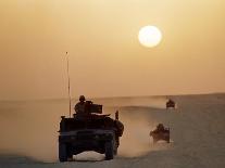 Saudi Arabia Army U.S Forces Mech. Equipment Kuwait Crisis-John Gaps III-Photographic Print