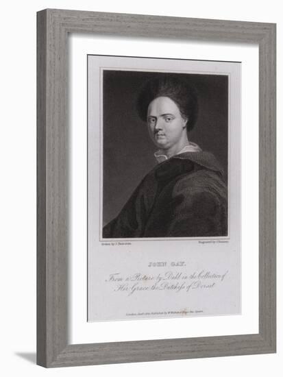 John Gay, English Poet and Dramatist-Michael Dahl-Framed Giclee Print