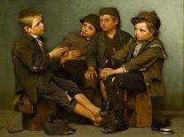 Friends-John George Brown-Giclee Print