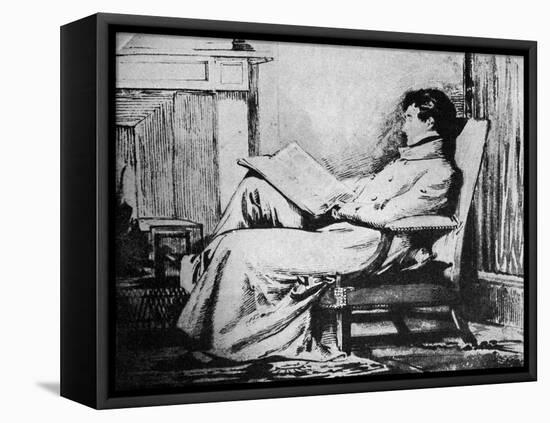 John Gibson Lockhart-Daniel Maclise-Framed Premier Image Canvas