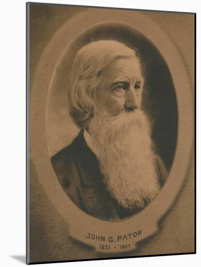 John Gibson Paton (1824-1907), Scottish born Protestant missionary, c1910s-Unknown-Mounted Giclee Print