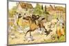 John Gilpin Riding to Edmonton, 1878-Randolph Caldecott-Mounted Giclee Print