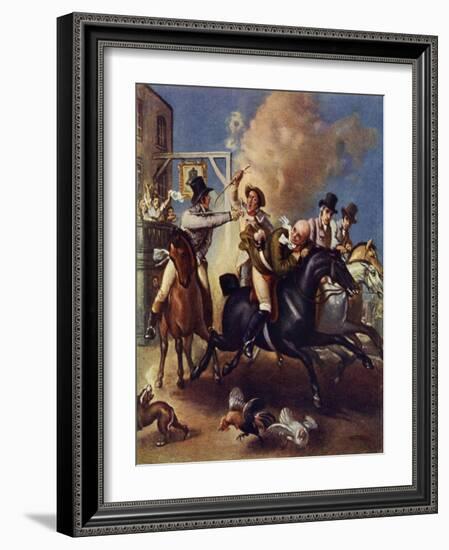 John Gilpin's Ride-Thomas Stothard-Framed Giclee Print