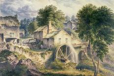 Mill in Bonsall Dale, Derbyshire-John Glover-Giclee Print