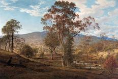 Soleil couchant à Ben Lomond (Tasmanie)-John Glover-Giclee Print