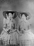 Portrait of Two Young Girls, C.1853-John Gregory Crace-Giclee Print