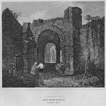 'South Door - Mitford Church, Northumberland', 1814-John Greig-Giclee Print
