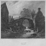 'South Door - Mitford Church, Northumberland', 1814-John Greig-Framed Giclee Print