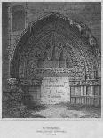 'The West Front of Jedburgh Abbey Church Roxburghshire', 1814-John Greig-Framed Giclee Print