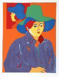 Lady in Chair-John Grillo-Serigraph