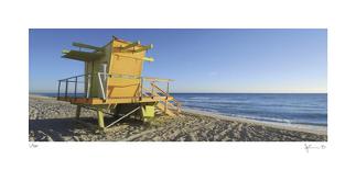 Haulover Beach Lifeguard 1-John Gynell-Giclee Print