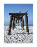 Jetty Lifeguard Stand-John Gynell-Giclee Print