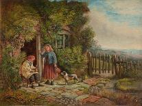 Cottagers-John H. Dell-Framed Giclee Print