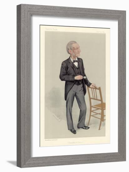 John Hall Gladstone, English Chemist, 1891-Spy-Framed Giclee Print