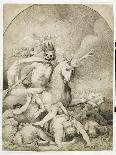 Death on a Pale Horse, C.1775 (Pen and Black Ink on Wove Paper)-John Hamilton Mortimer-Giclee Print
